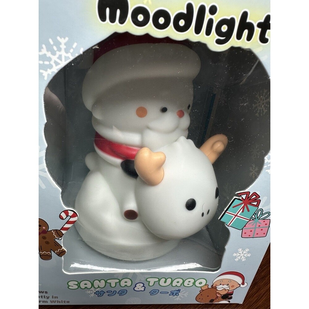 New Mimicoco Santa & Turbo Moodlight Warm White LED Wireless Night Light